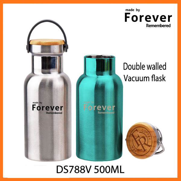 Promotional double wall stainless steel vacuum seal insulated water bottles